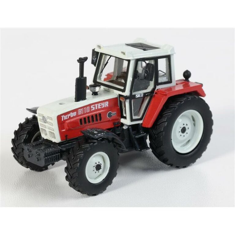 Mo Miniatur Steyr Turbo Met Front Gewicht Poppema Landbouwminiaturen