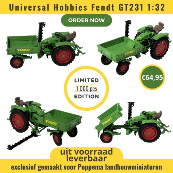 UH Fendt GT 231 lim.ed. 1000# 1:32