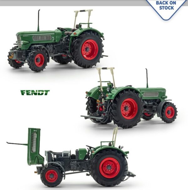 ROS 2024 Fendt Favorit 3 4WD with rollbar 1:32 back on stock