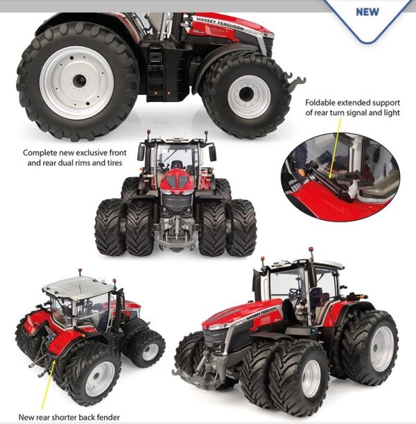 Massey Ferguson 9S.425 met dubbellucht 1:32