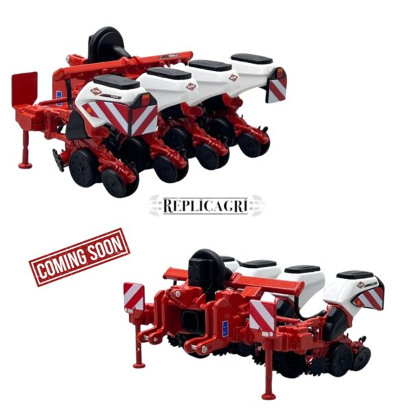 Kuhn Kosma TM 4 rows - white lim.ed. 1:32 binnenkort leverbaar