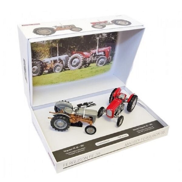 Massey Ferguson 35 en Ferguson 35 Limited Edition 1000 stuks 1:32